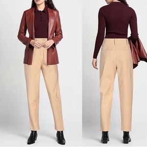 NEW! DEREK LAM 10 CROSSBY Leonie Trousers Sesame